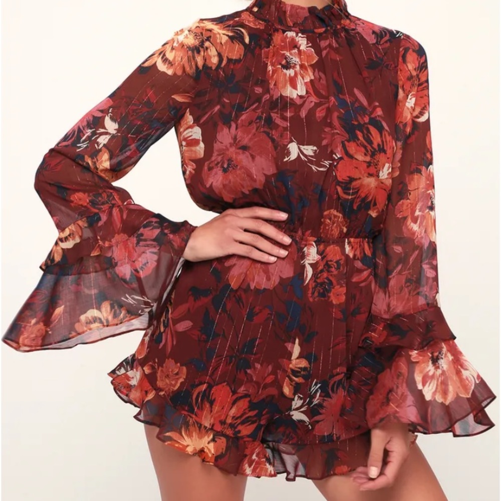 Lulus Floral romper